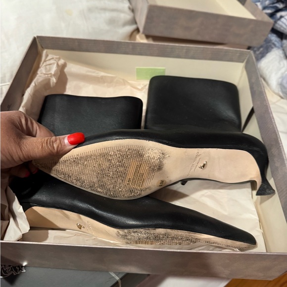 ANTONIO MELANI Black Heeled Boots - Picture 2 of 3